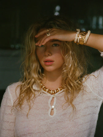 Positano Bangle Ivory