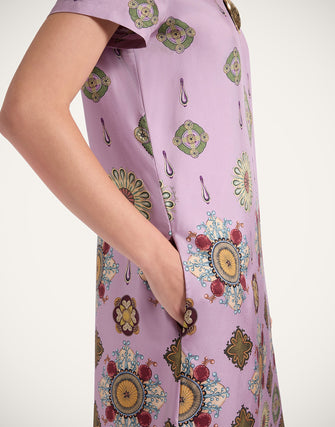Swing Dress with Feathers Nucleus Placée