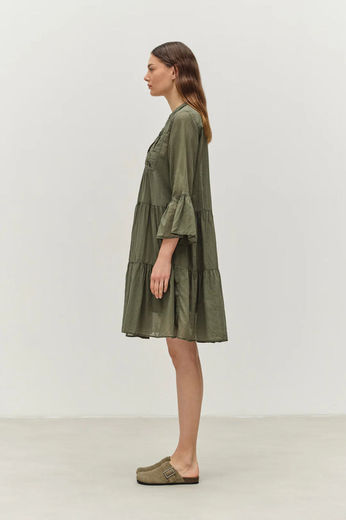 Symbol Midi Dress Khaki