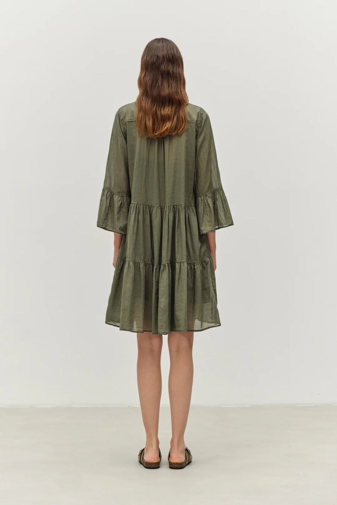 Symbol Midi Dress Khaki