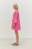 Neon Short Dress Fushia