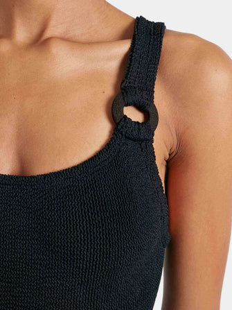 Domino Swim Black Covered Hoops