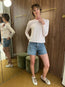 Scout Long Sleeve Jersey Tee Petal Pink
