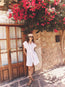 Eliza Dress White