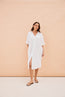 Domenica Midi Dress White