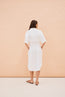 Domenica Midi Dress White