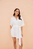 Una Mini Dress White