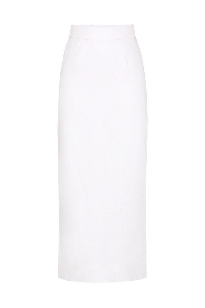 Emma Pencil Skirt Ivory