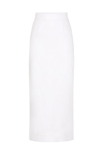 Emma Pencil Skirt Ivory