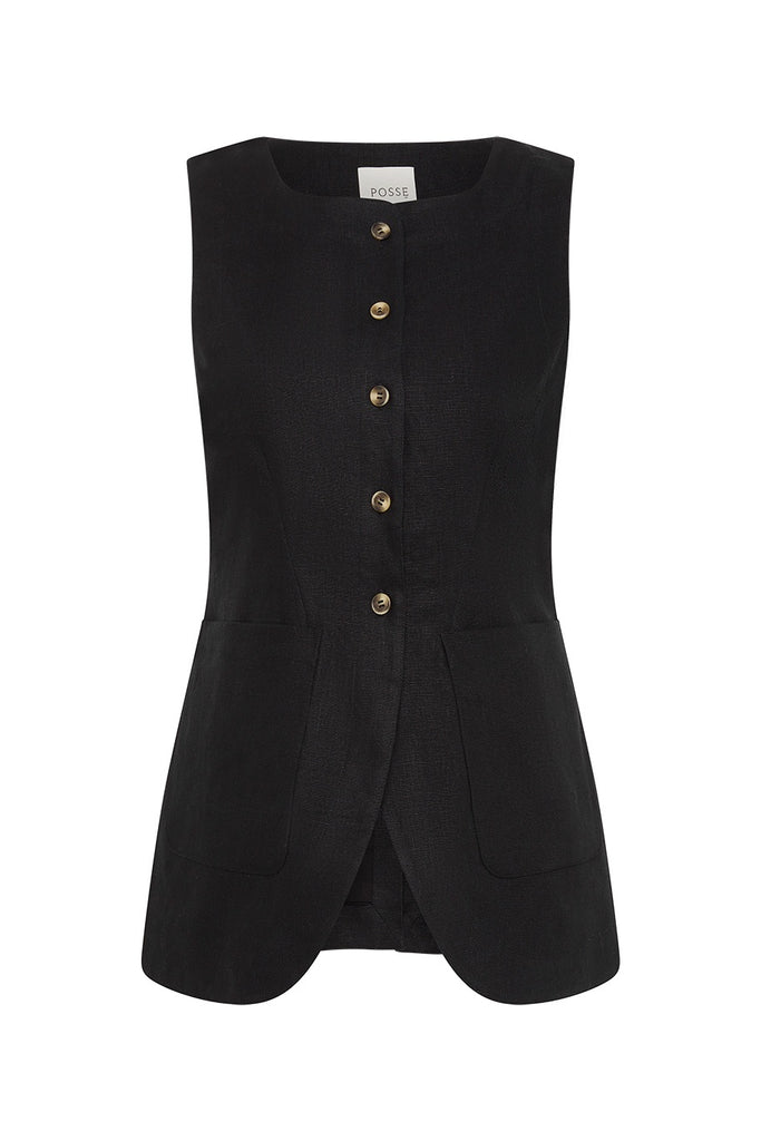 Emma Vest Black