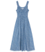 Emmaretta Dress Blue Garden Bloom