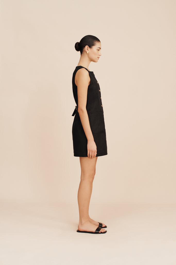 Emma Button Down Mini Dress