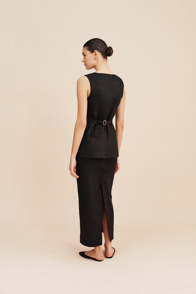 Emma Vest Black