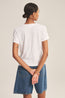 Elisha Originals V Neck Tee White