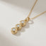 Eliza pendant - three diamonds