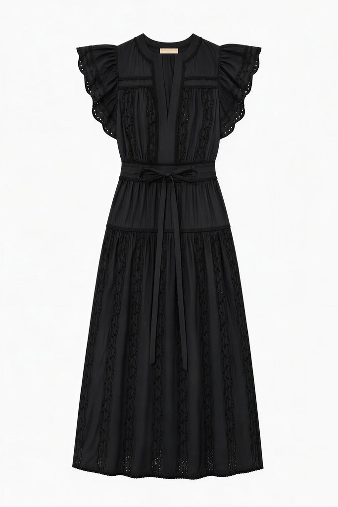 Dani Cotton Dress Noir