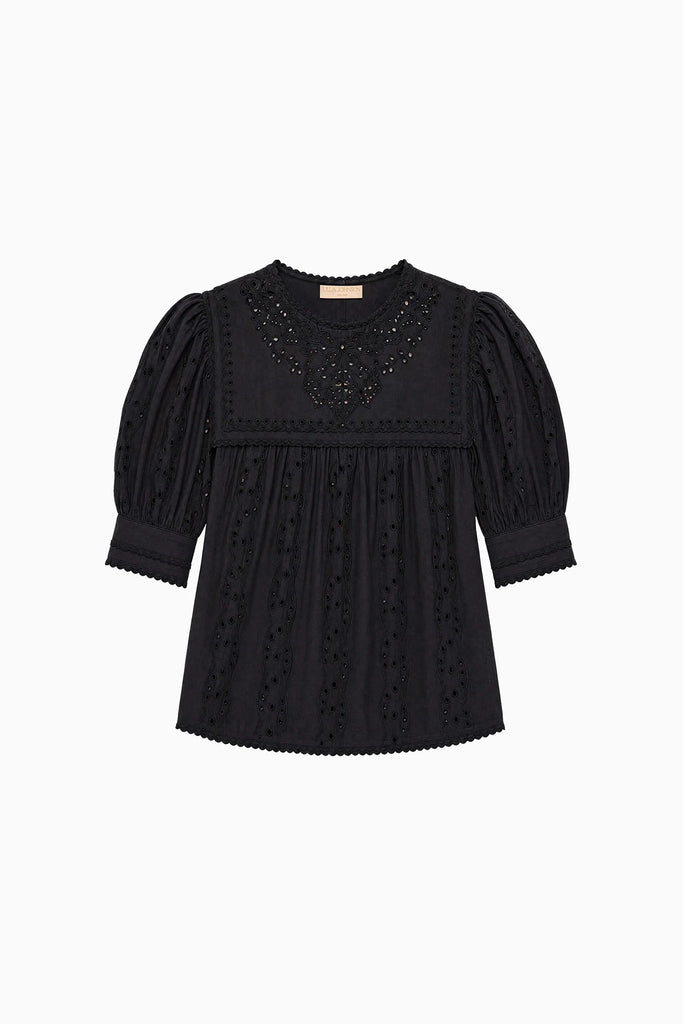 Una Cotton Top Noir