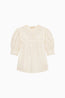 Una Cotton Top Pearled Ivory