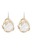 Francoise Pendant Earrings Mother of Pearl