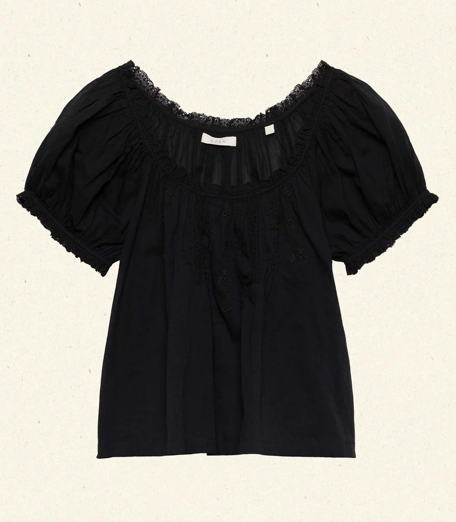 Frederica Top Black