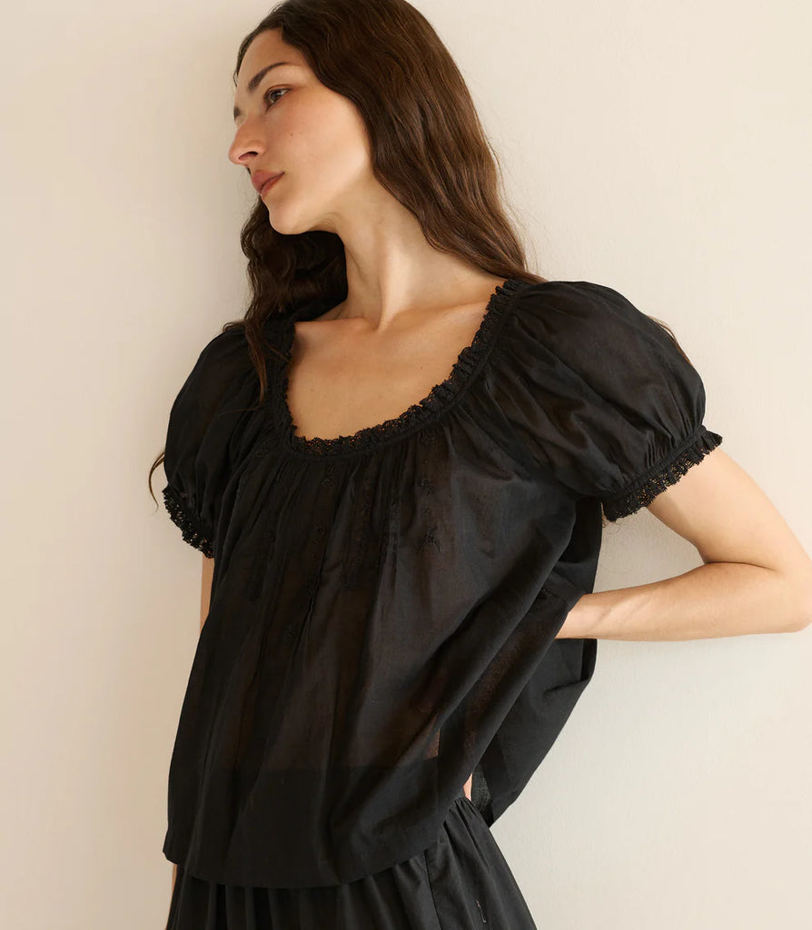 Frederica Top Black