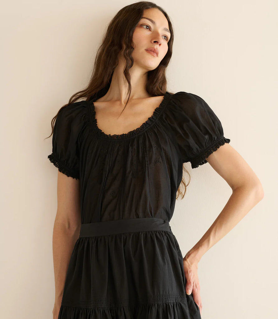 Frederica Top Black