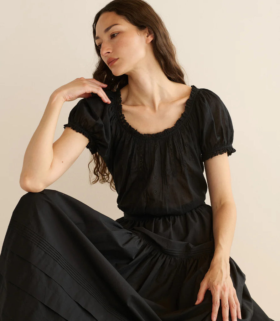 Frederica Top Black