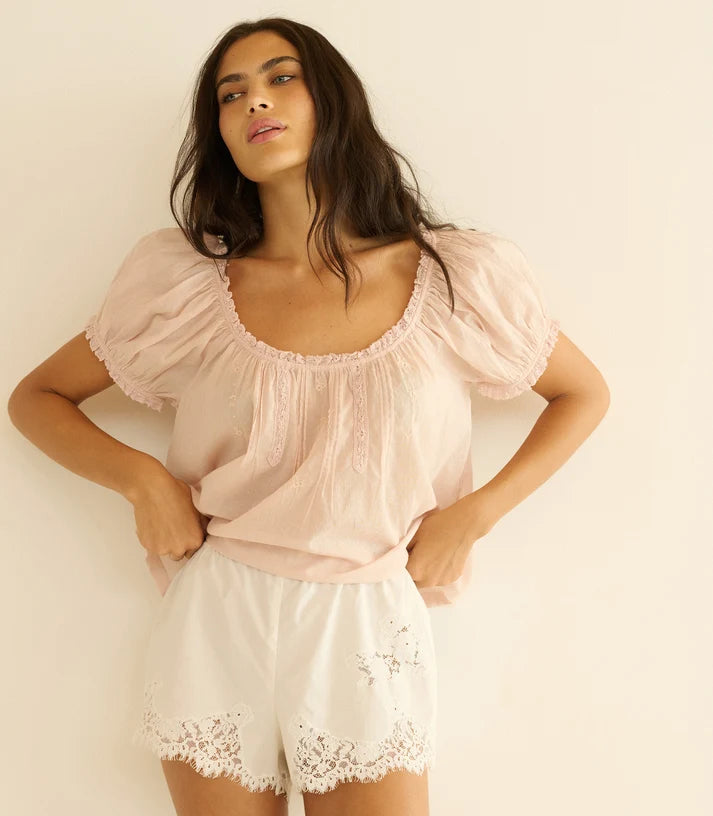 Frederica Top Blush