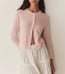 Freya Cashmere Cardigan Rosewater