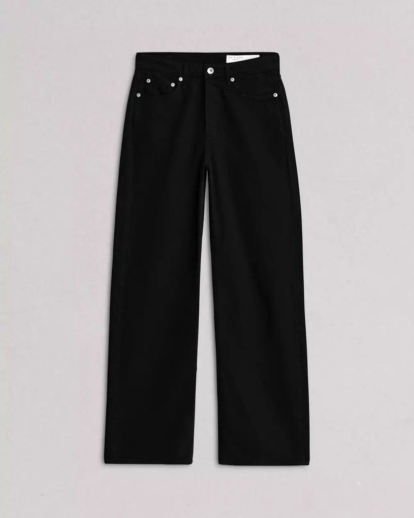 Featherweight Logan Wide-Leg Jean Black