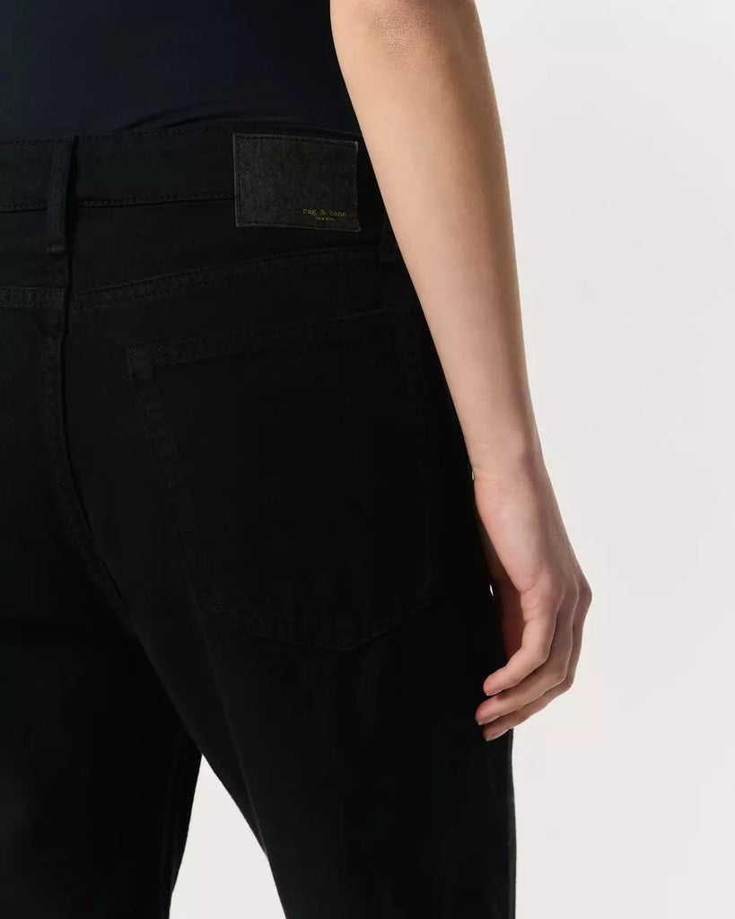 Featherweight Logan Wide-Leg Jean Black