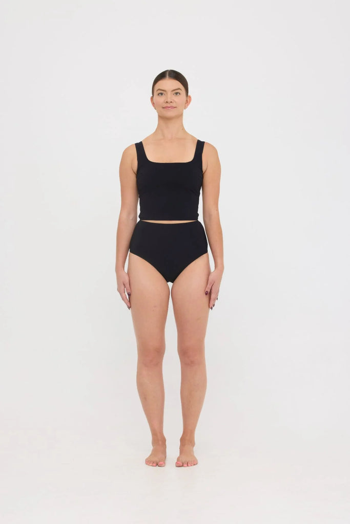 Ted Swim Tank Black