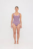 Cat One Piece Voilet Plum