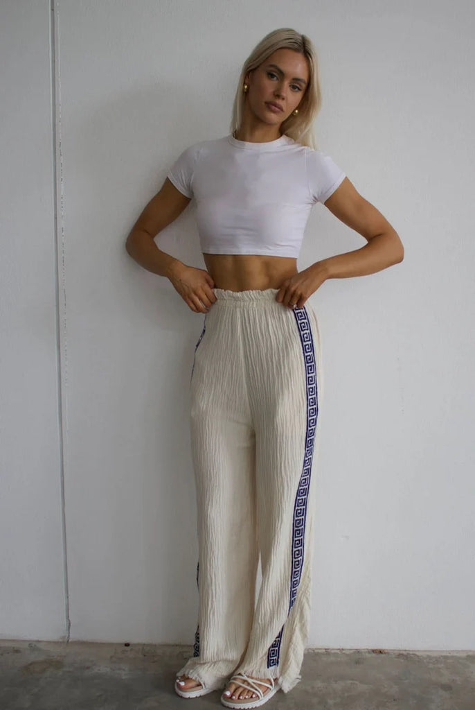 Surf Pant Natural Navy