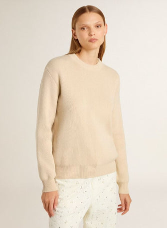 Golden Boyfriend Knit Travertine