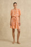 Gaia Dress Crocus Persimmon