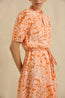 Gaia Dress Crocus Persimmon