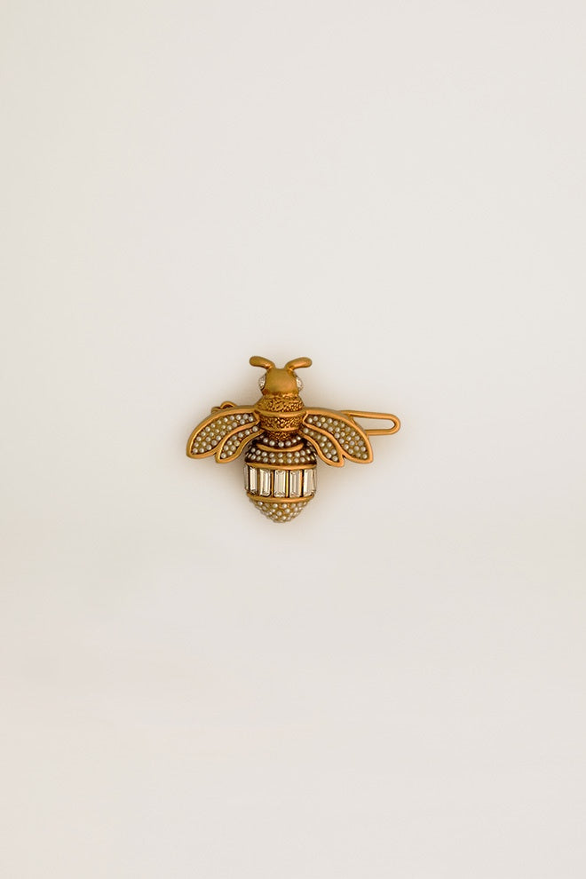 Pearl Bee Lace Clip