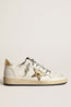 Ballstar Sneaker White with Gold Star