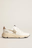Running Sole White with Gold Star