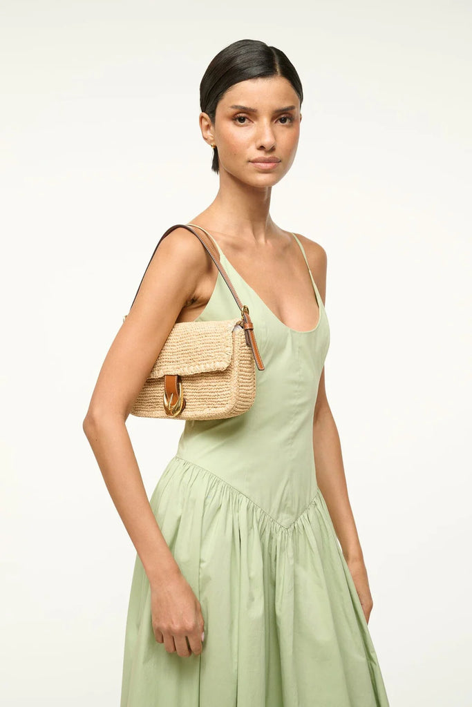 Harlow Raffia Bag Natural Tan