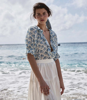 Henri Top Blue Rosier