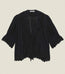 Henri Top Black Eyelet