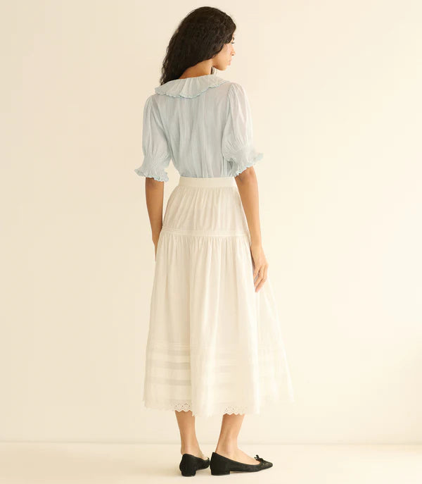 Henri Top Alice Blue