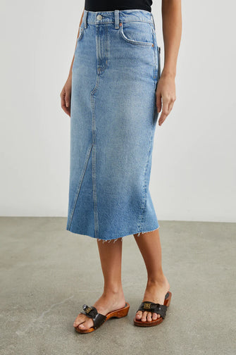 Highland Denim Skirt