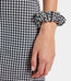 Gingham Scrunchie Black