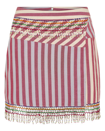Hymen Skirt Oia Stripe