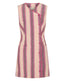 Styx Dress Pink Mykonos Stripe