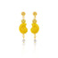San Sebastian Conch Earrings Buttercup Gold