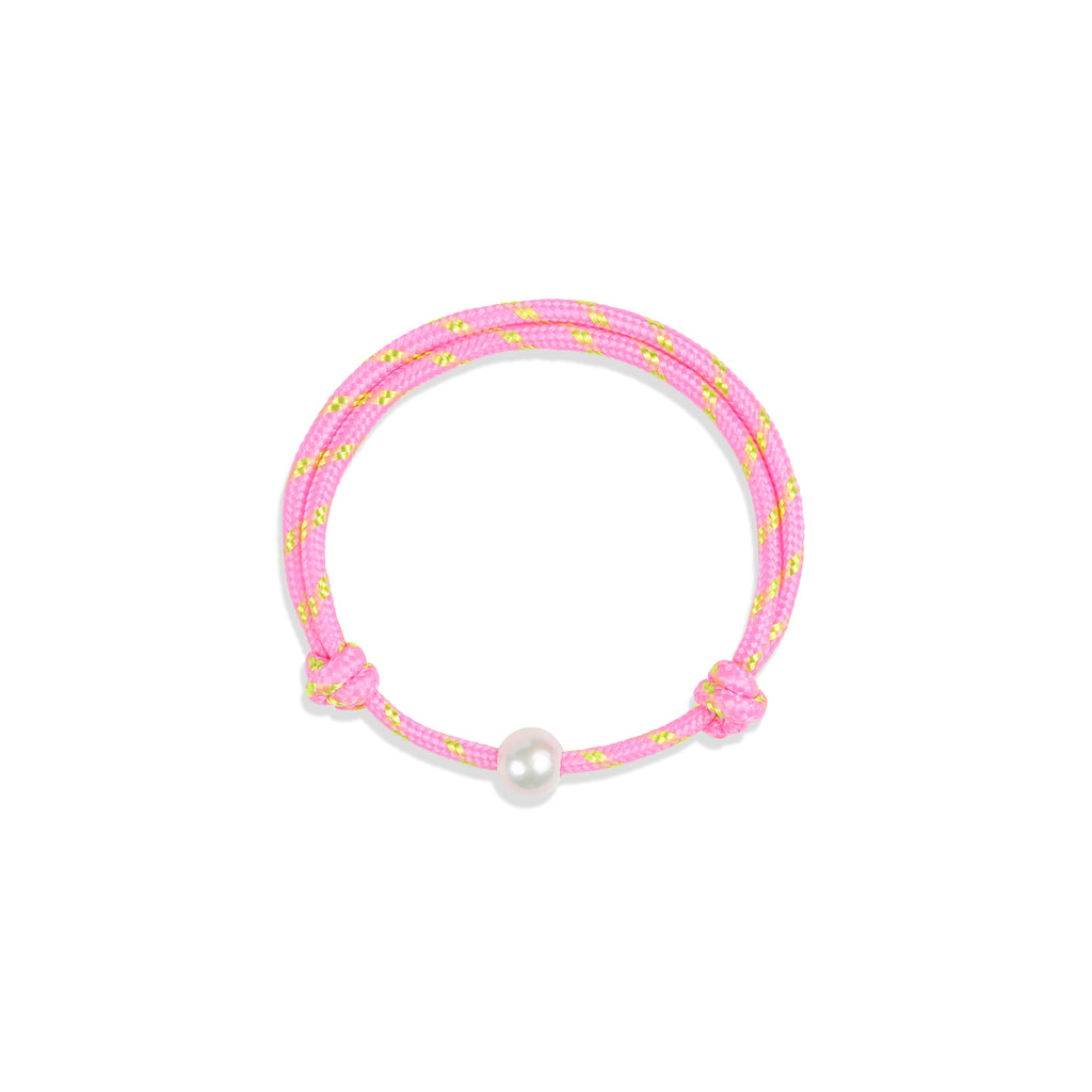 Fishermans Pearl Bracelet Sunset Pink